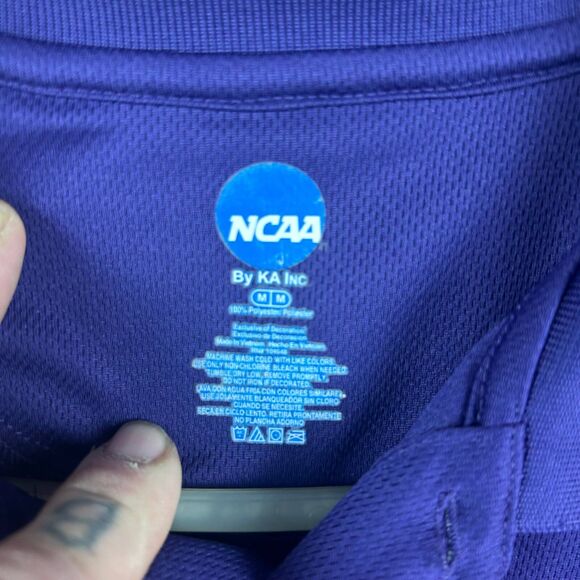 LSU Tigers NCAA By KA Inc T-Shirt Men's Size M Purple Short Sleeves Polyester - Picture 3 of 5